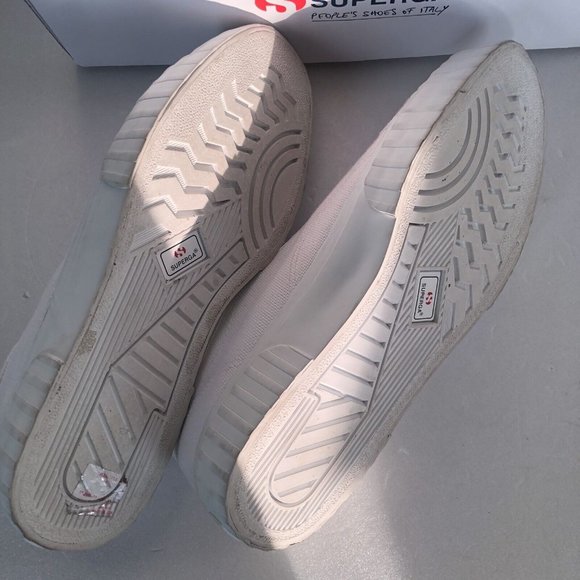 Superga 2630 COTU Sneakers Total White Platform - Picture 9 of 9